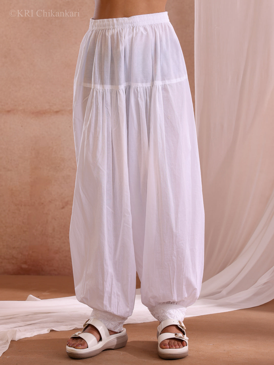 LUMA WHITE COTTON SALWAR