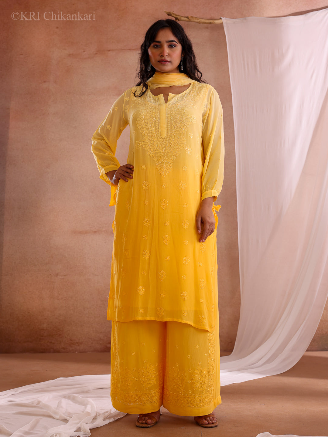 SAVI GEORGETTE KURTA