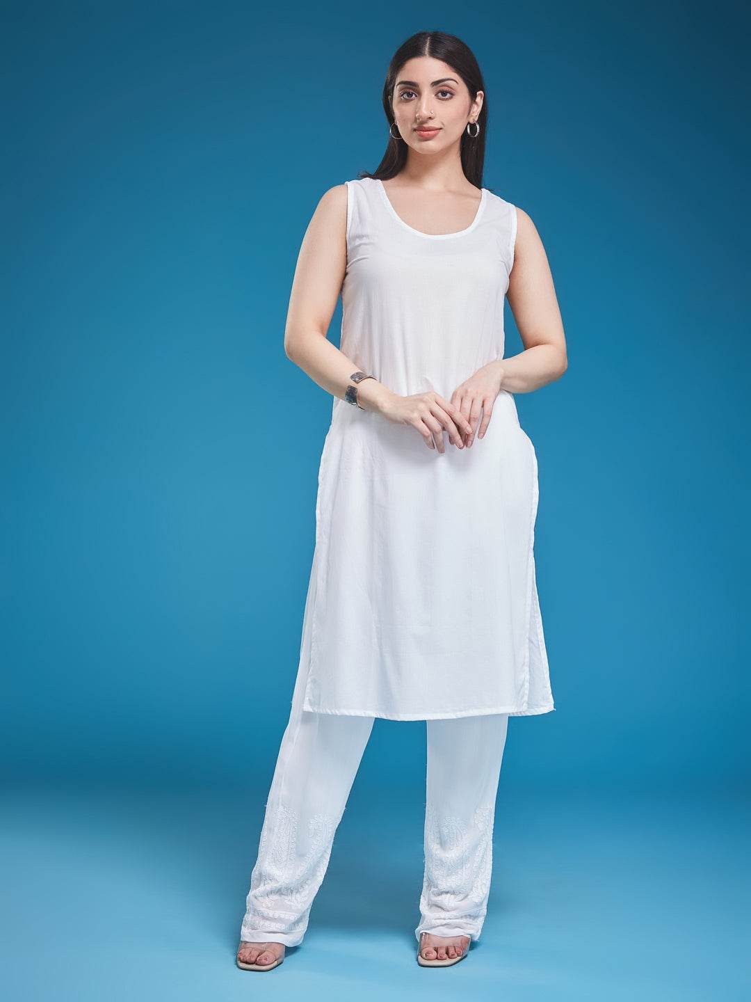 ASAL COTTON INNER - KRI CHIKANKARI