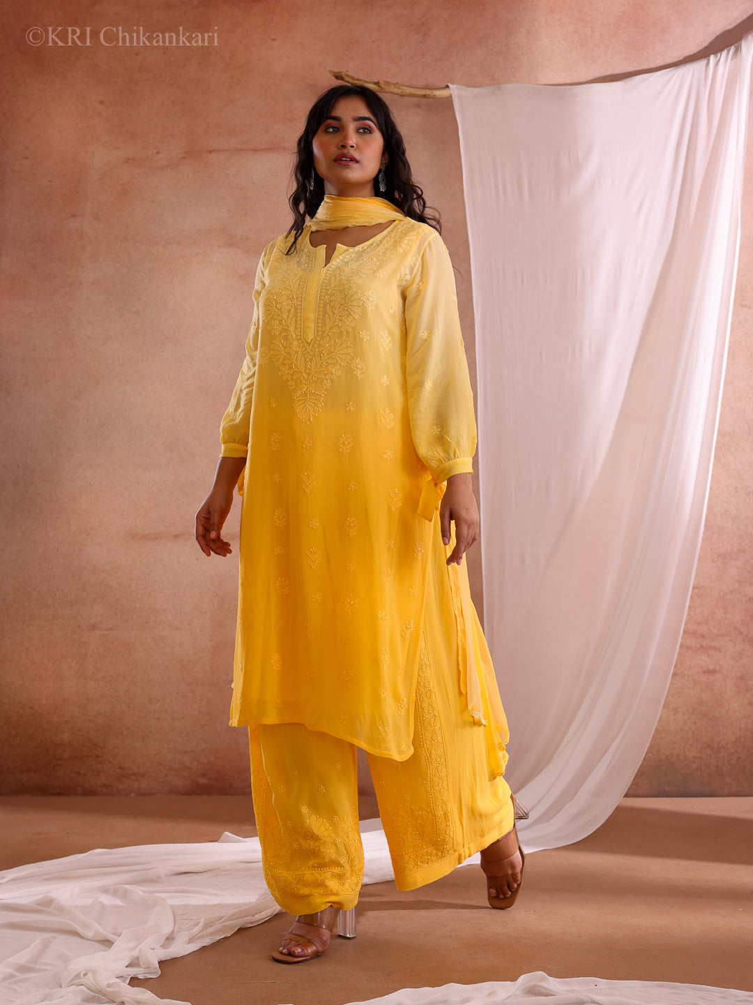 SAVI GEORGETTE KURTA