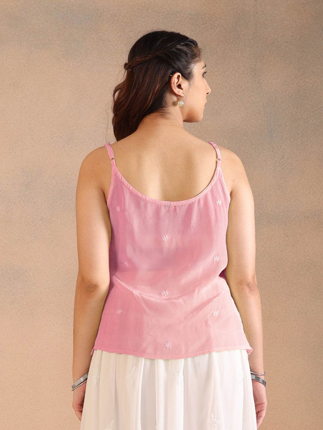 VEHA CREPE TOP - KRI CHIKANKARI