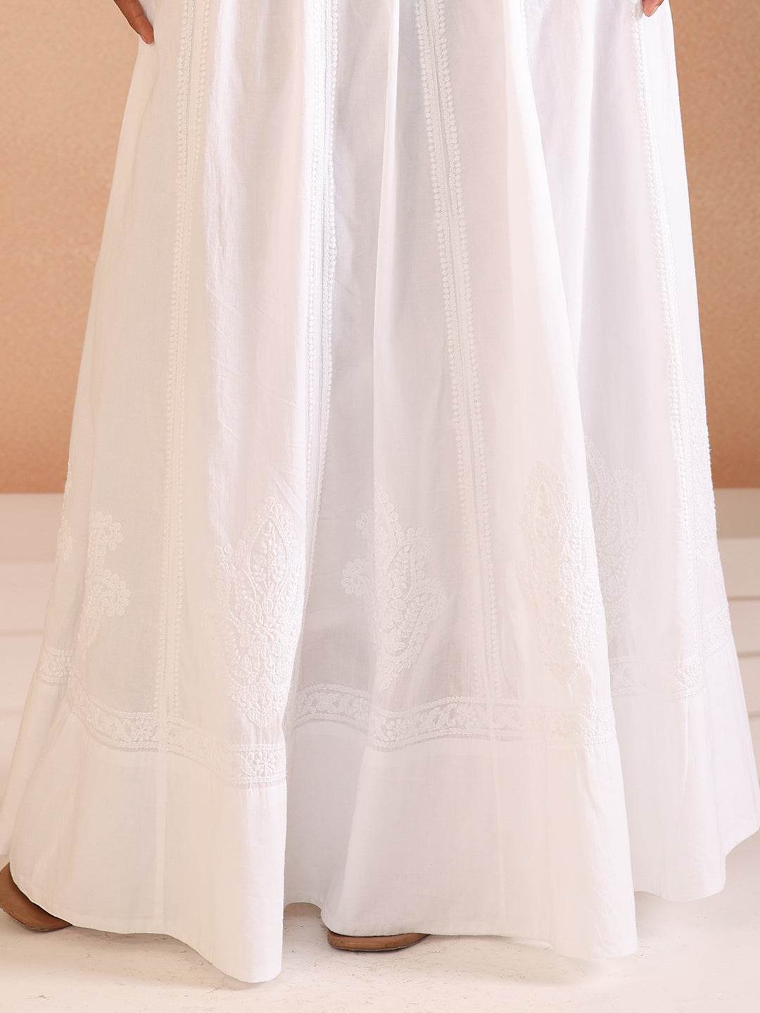 RAYA COTTON SKIRT - KRI CHIKANKARI