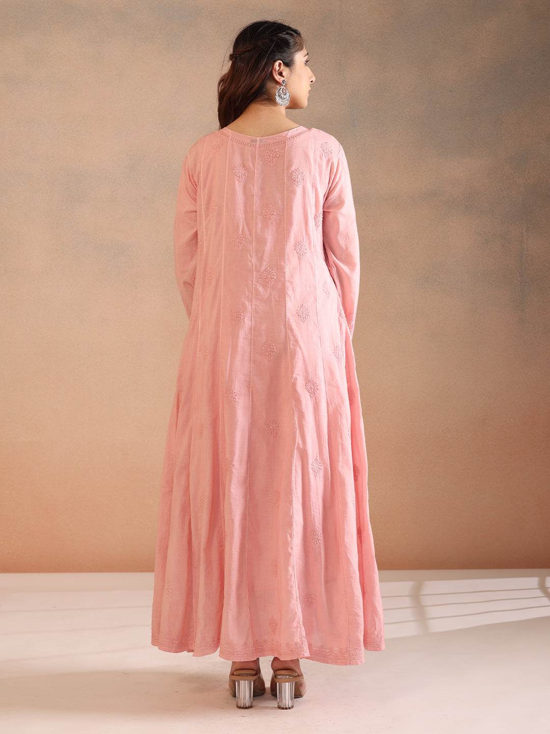 NIMARA MULMUL ANARKALI - KRI CHIKANKARI