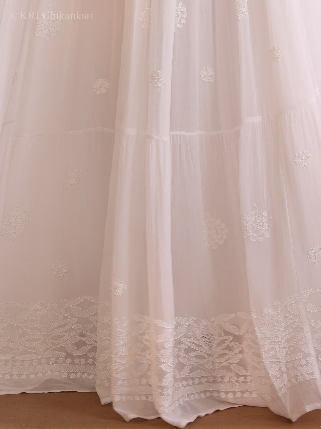 TANVI GEORGETTE TIERED MAXI SKIRT