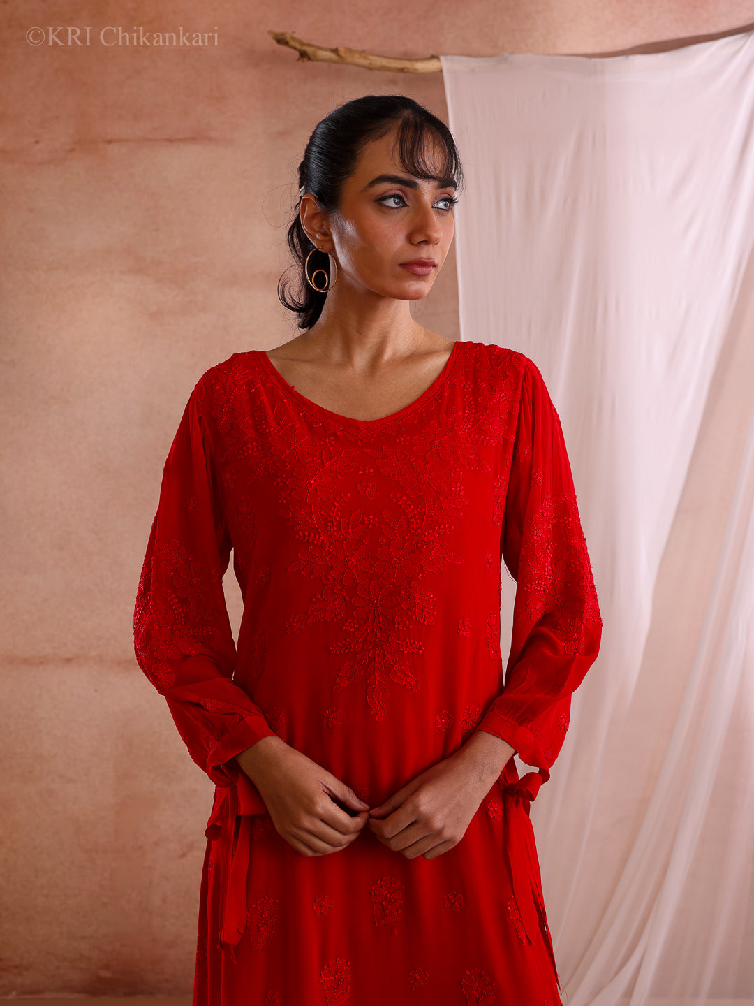 VERA GEORGETTE SHIFT DRESS