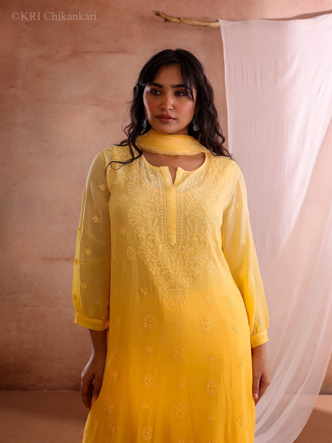 SAVI GEORGETTE KURTA