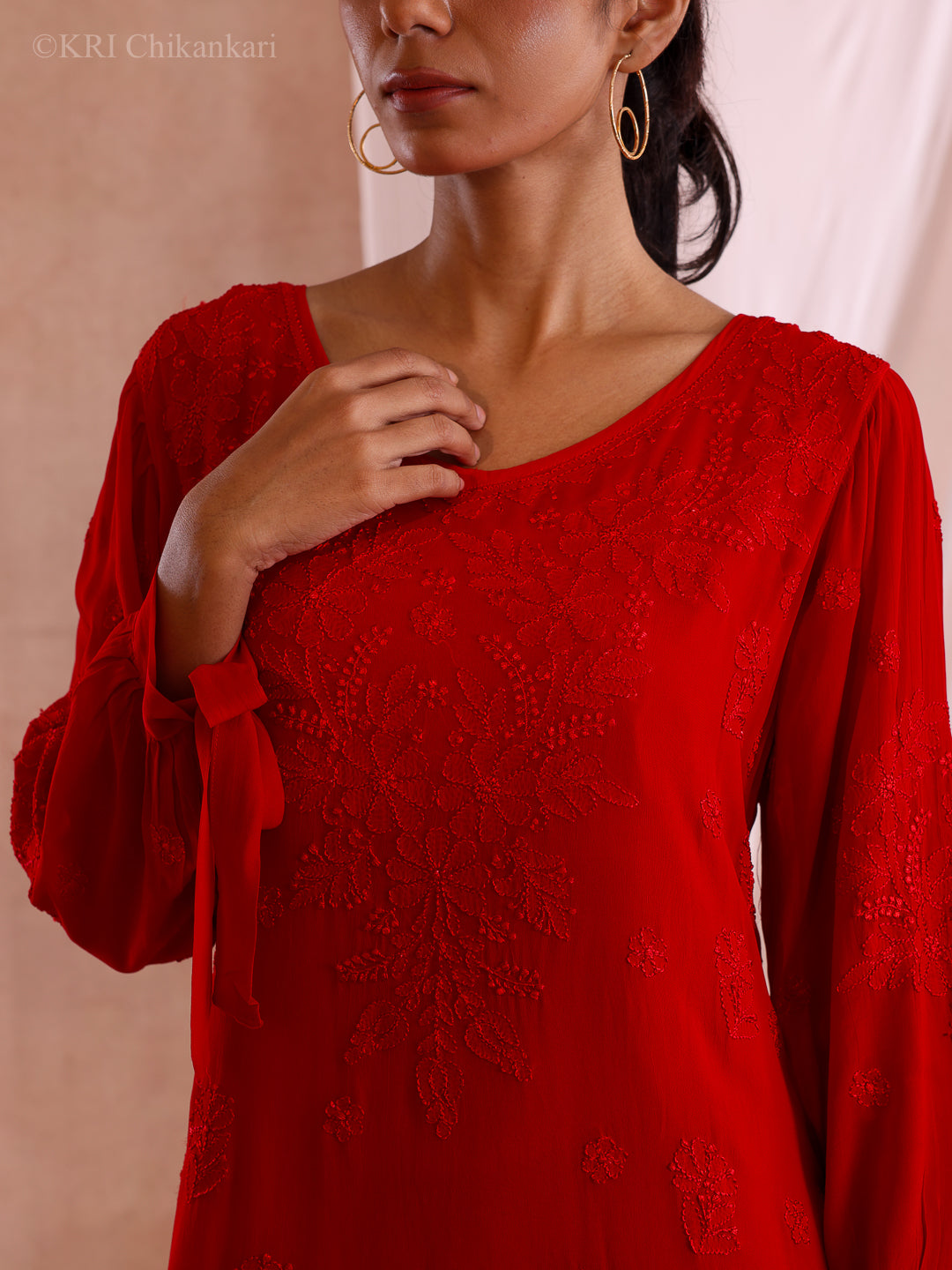 VERA GEORGETTE SHIFT DRESS