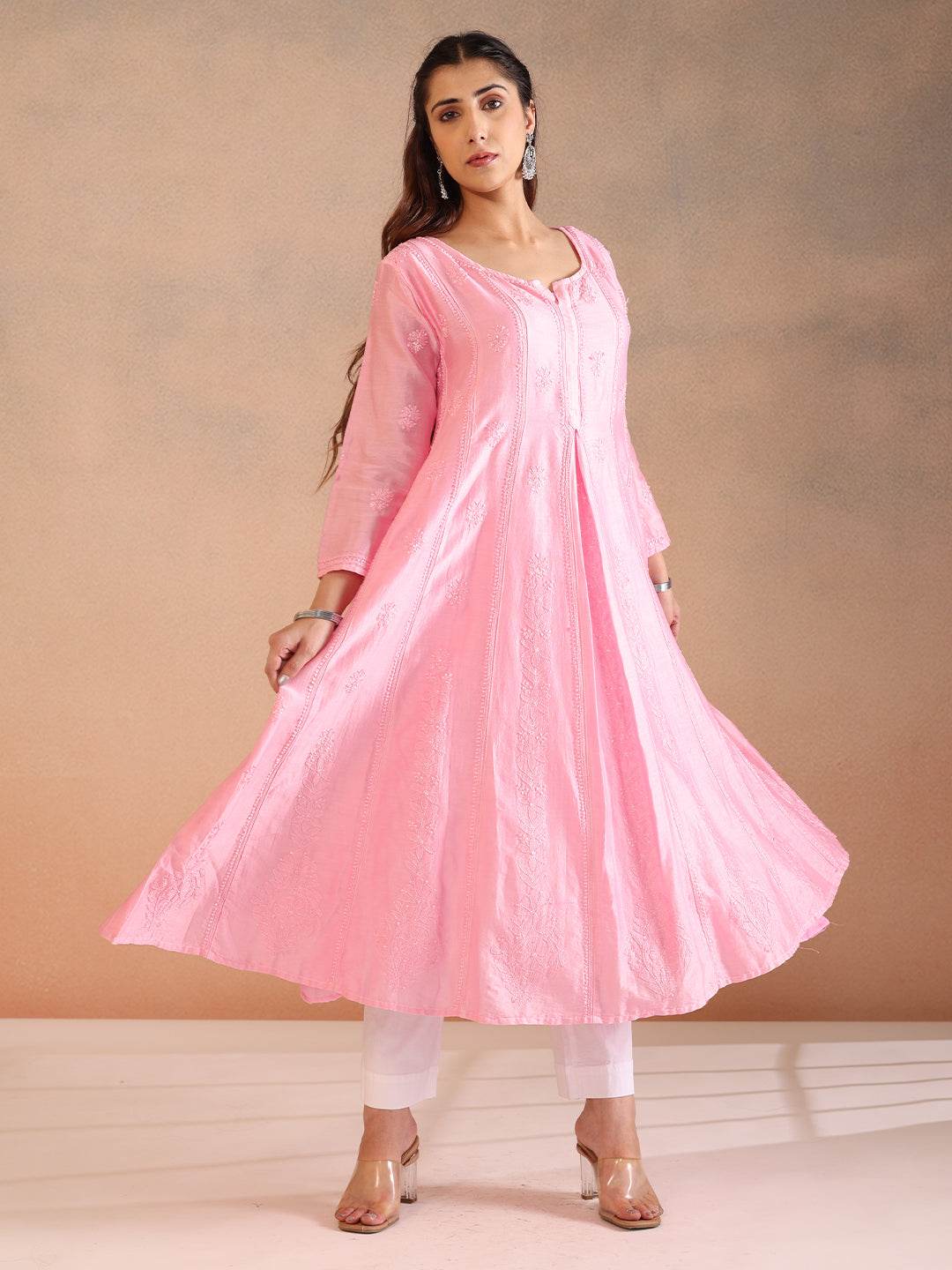 RUHANI CHANDERI ANARKALI - KRI CHIKANKARI