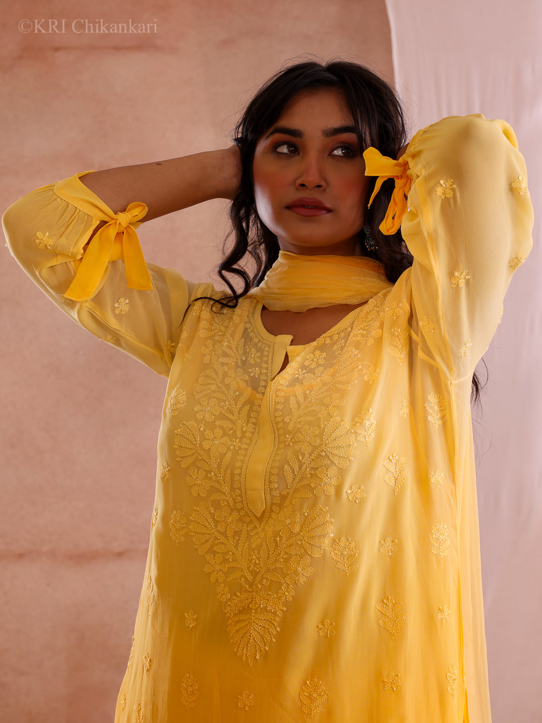 SAVI GEORGETTE KURTA
