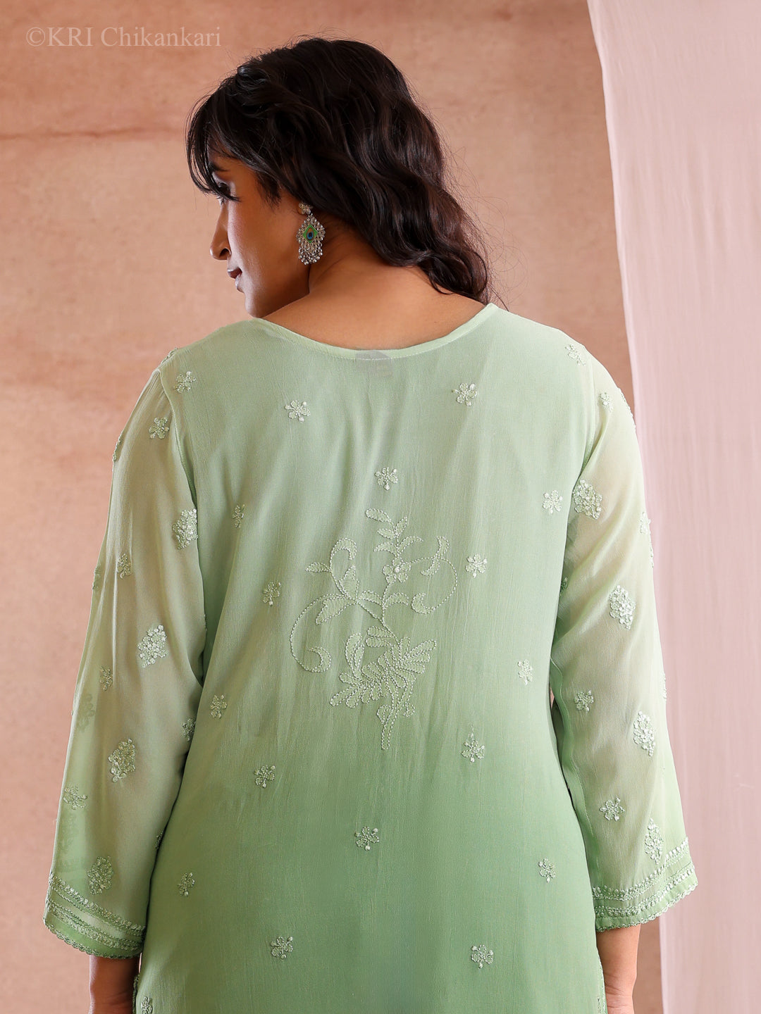VANYA GEORGETTE KURTA
