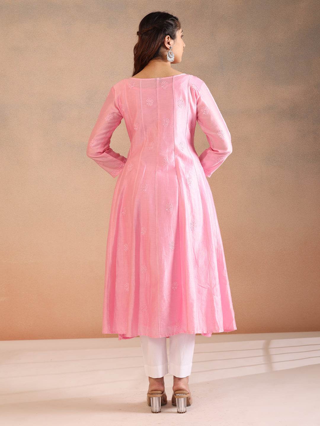 RUHANI CHANDERI ANARKALI - KRI CHIKANKARI