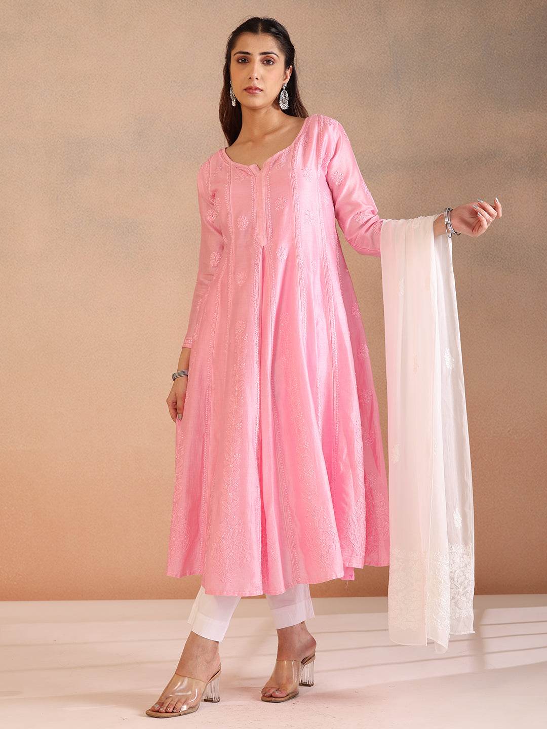 RUHANI CHANDERI ANARKALI - KRI CHIKANKARI