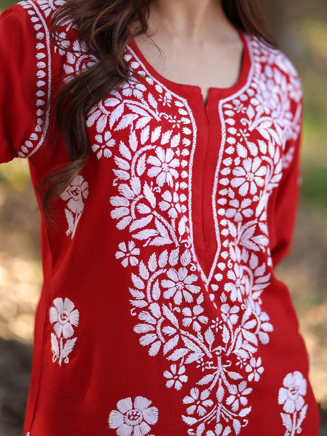 ALFAAZ Chikankari Rayon Co-ord Set - KRI CHIKANKARI