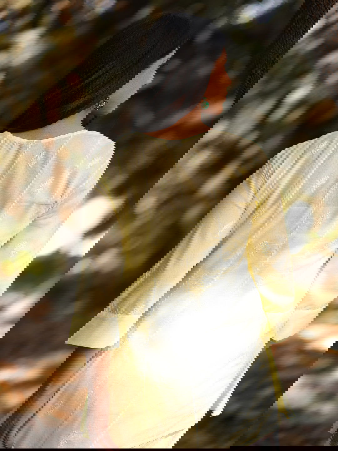 MASOOMA Chikankari Mul Anarkali Top - KRI CHIKANKARI