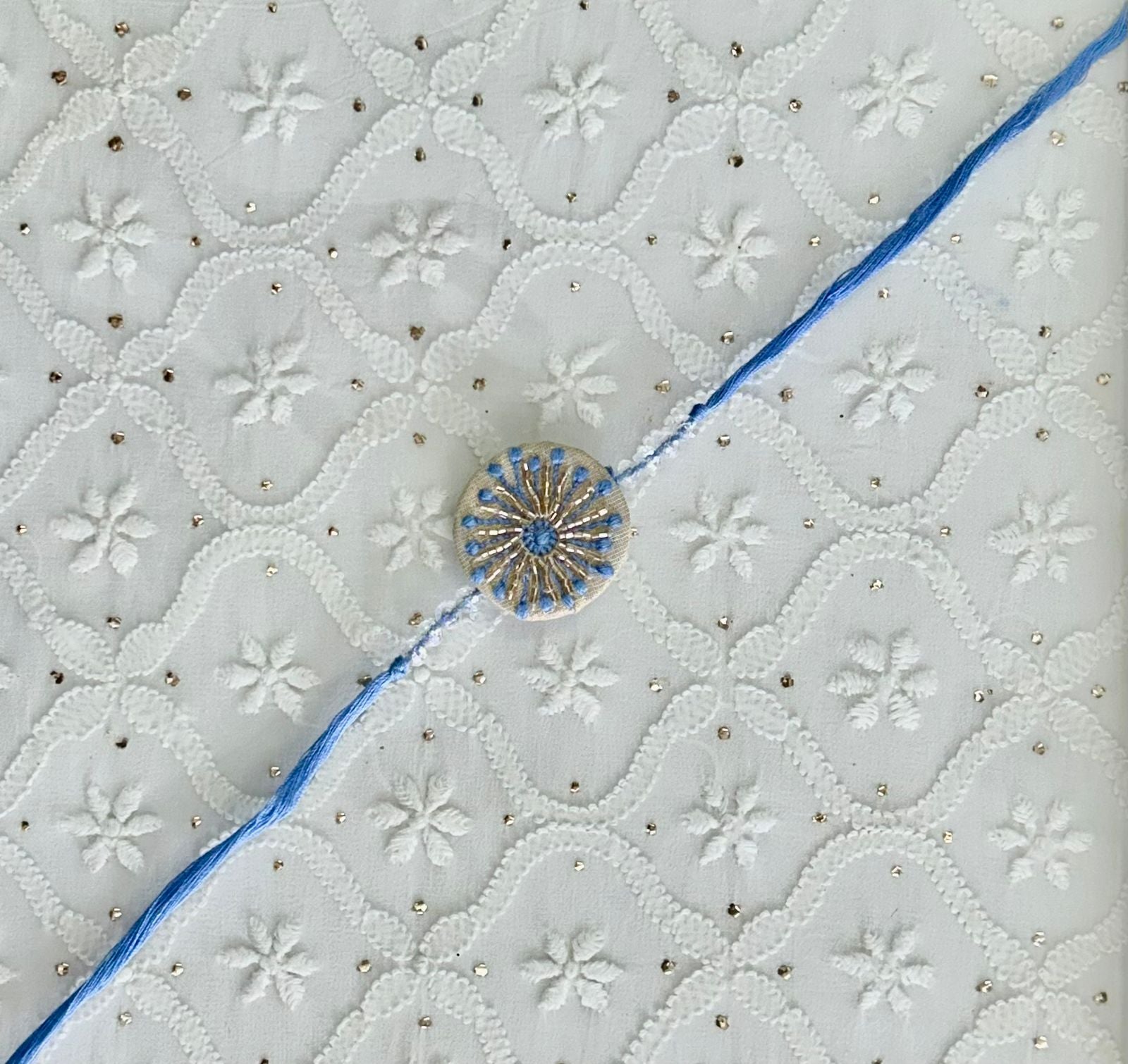 Chikankari Rakhi