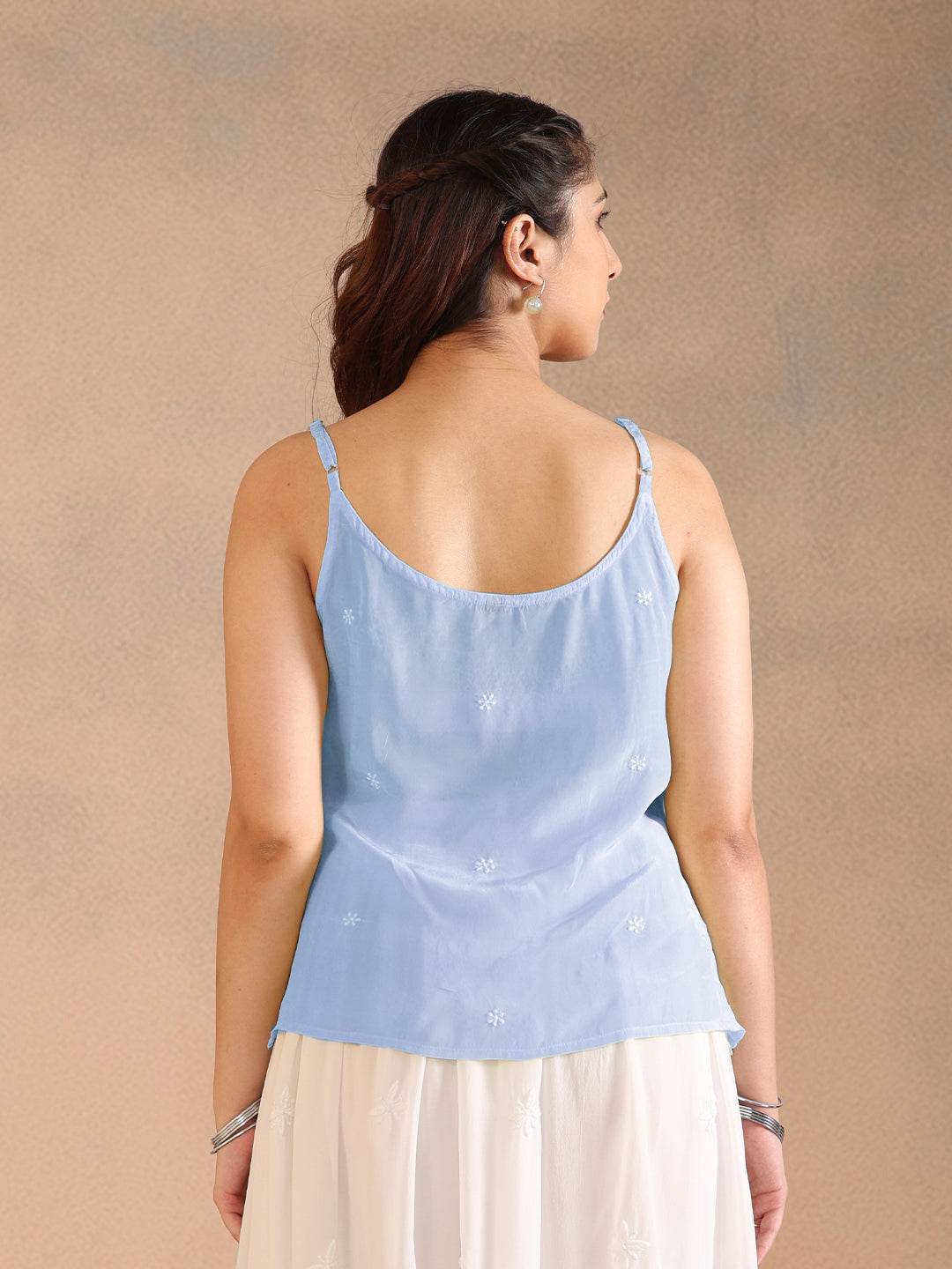 VEHA CREPE TOP - KRI CHIKANKARI